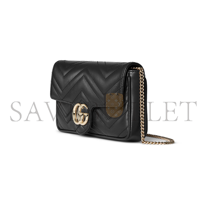 GUCCI GG MARMONT SMALL SHOULDER BAG ‎751526 (21*12*5cm)